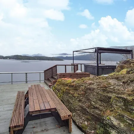 Holiday home Lovely In Omastrand With Jacuzzi